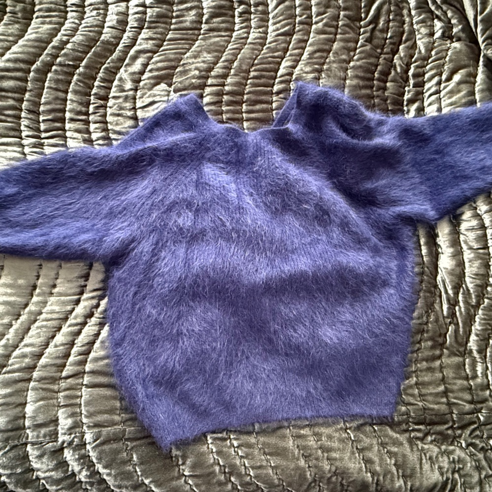 ba&sh Luxurious Purple Knit Sweater - Picture 4 of 4